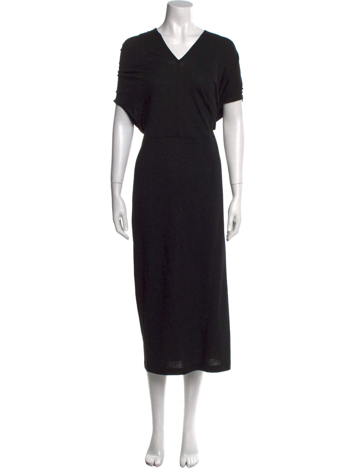 Junya Watanabe Comme des Garçons Wool Knee-Length Dress