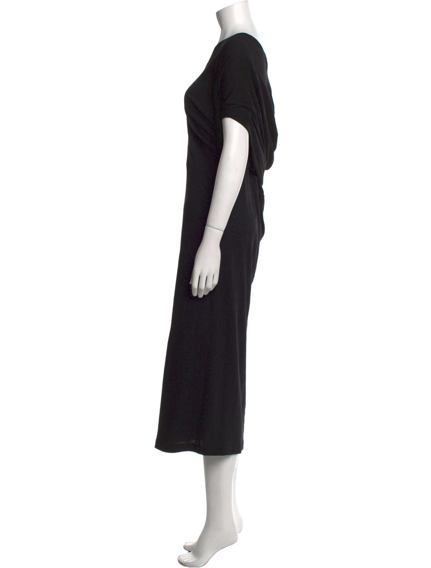 Junya Watanabe Comme des Garçons Wool Knee-Length Dress