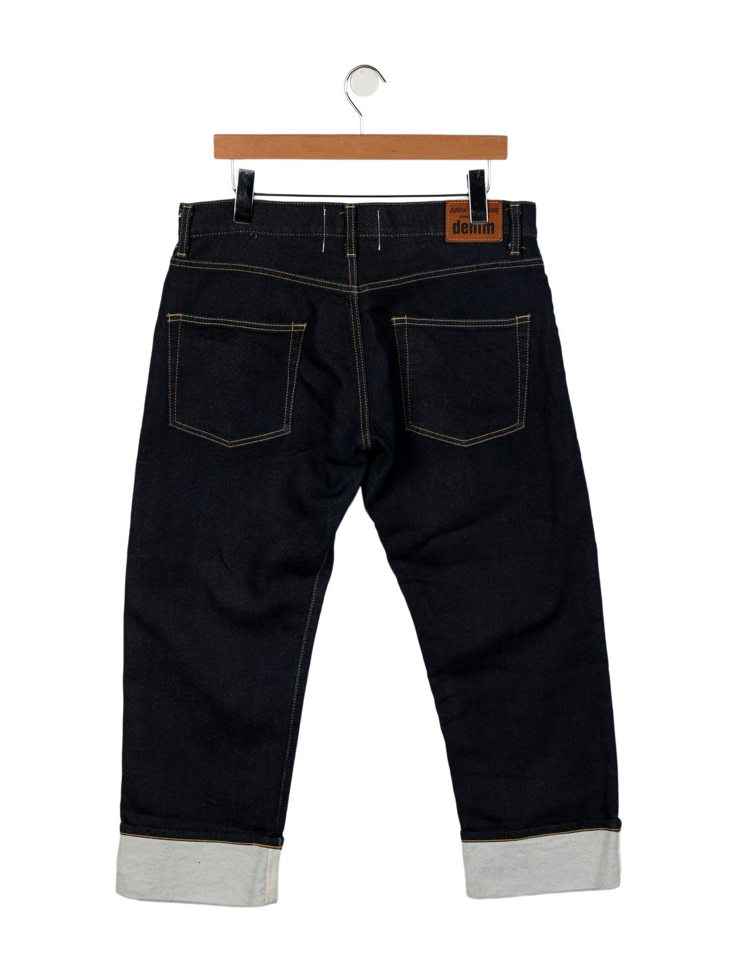 Junya Watanabe Comme des Garçons Mid-Rise Wide Leg Jeans