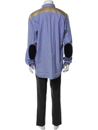 Junya Watanabe Comme des Garçons Colorblock Pattern Overcoat