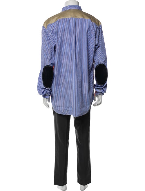 Junya Watanabe Comme des Garçons Colorblock Pattern Overcoat