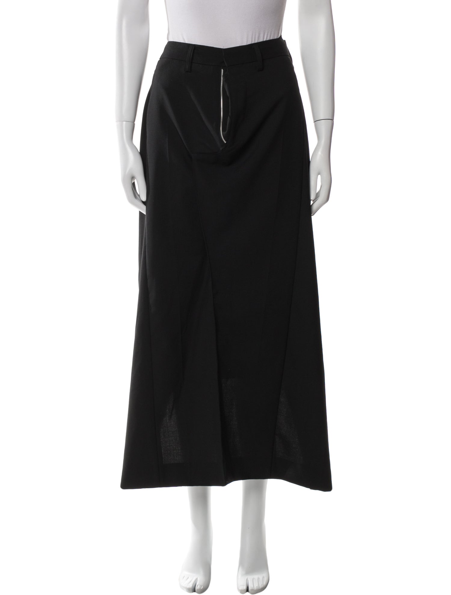Junya Watanabe Comme des Garçons Wool Midi Length Skirt