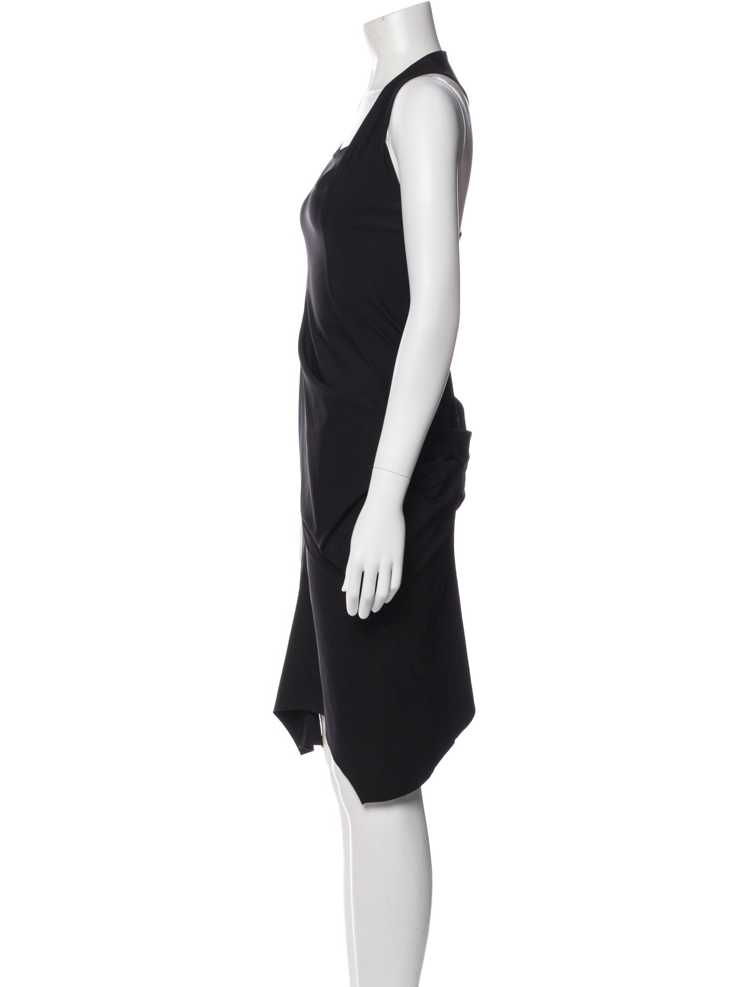 Junya Watanabe Comme des Garçons Scoop Neck Knee-Length Dress