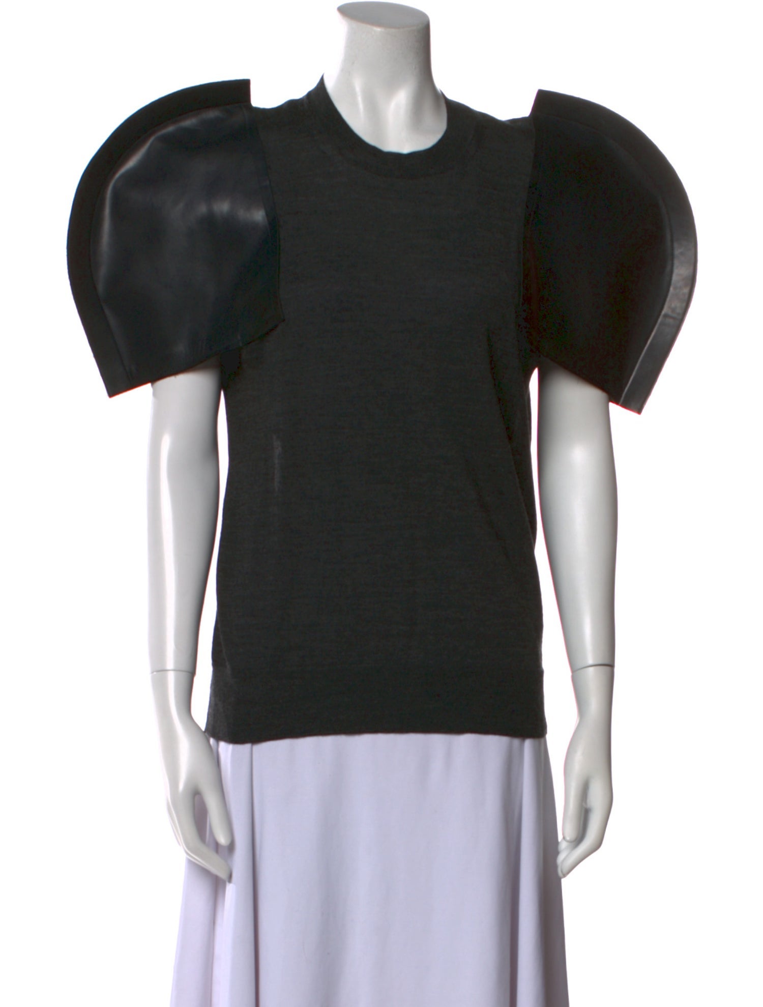 Junya Watanabe Comme des Garçons Nylon Crew Neck T-Shirt