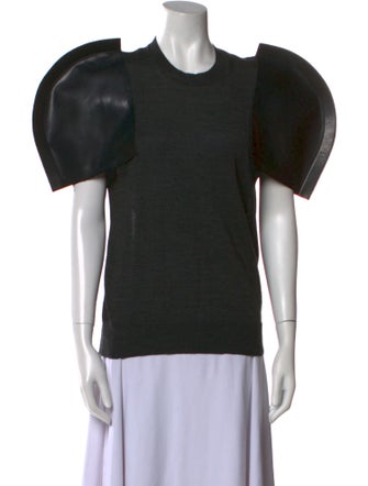 Junya Watanabe Comme des Garçons Nylon Crew Neck T-Shirt