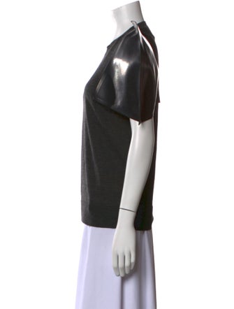 Junya Watanabe Comme des Garçons Nylon Crew Neck T-Shirt