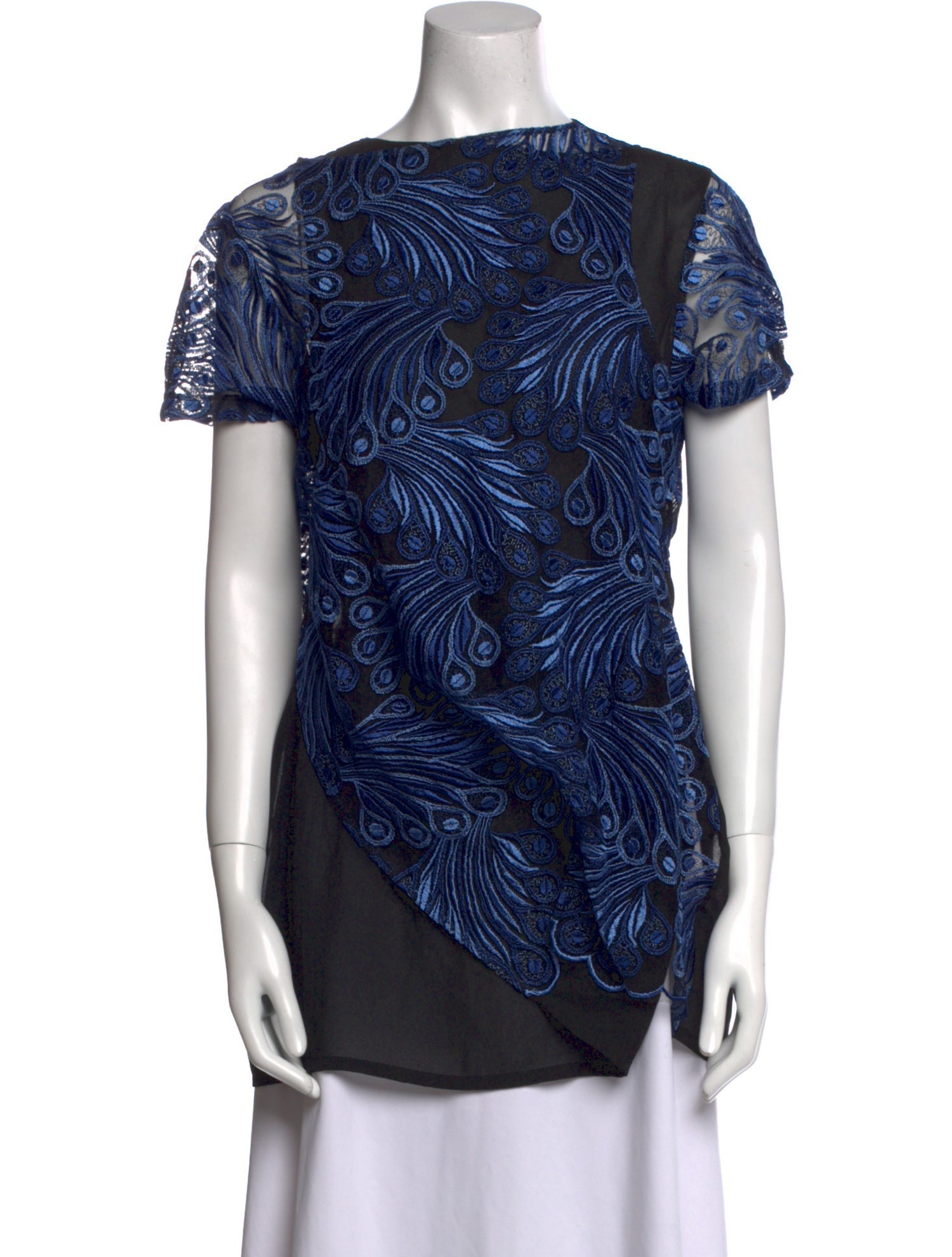 Junya Watanabe Comme des Garçons 2012 Printed Top