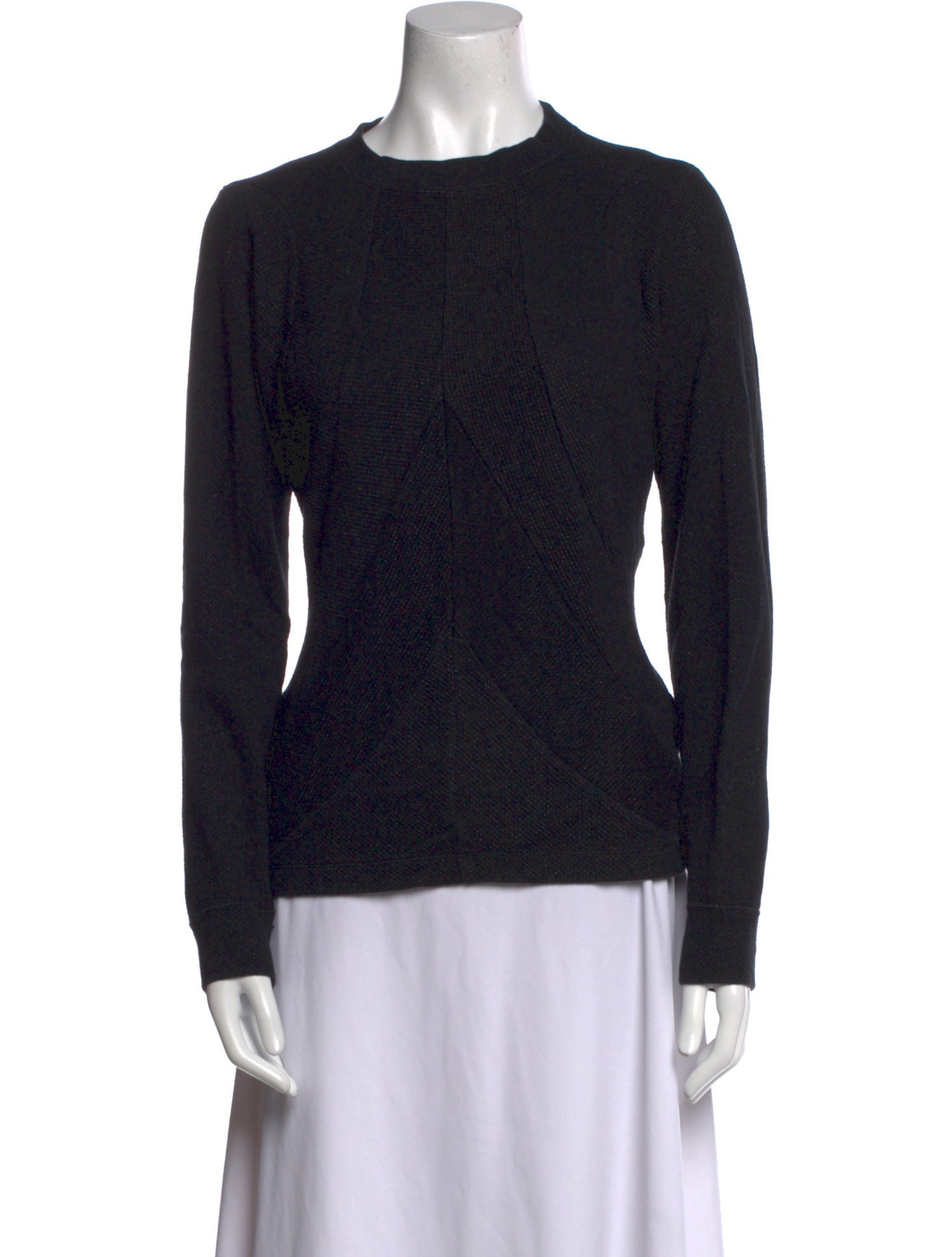 Junya Watanabe Comme des Garçons Crew Neck Long Sleeve Top