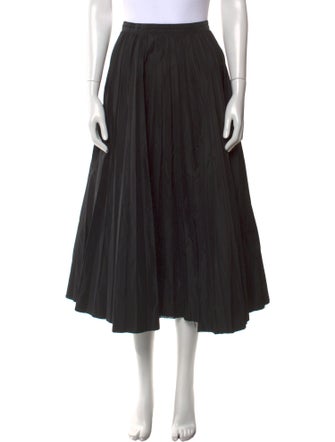 Junya Watanabe Comme des Garçons Pleated Accents Midi Length Skirt