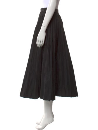 Junya Watanabe Comme des Garçons Pleated Accents Midi Length Skirt