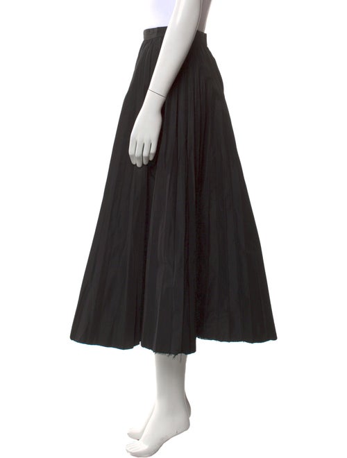 Junya Watanabe Comme des Garçons Pleated Accents Midi Length Skirt