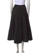 Junya Watanabe Comme des Garçons Pleated Accents Midi Length Skirt