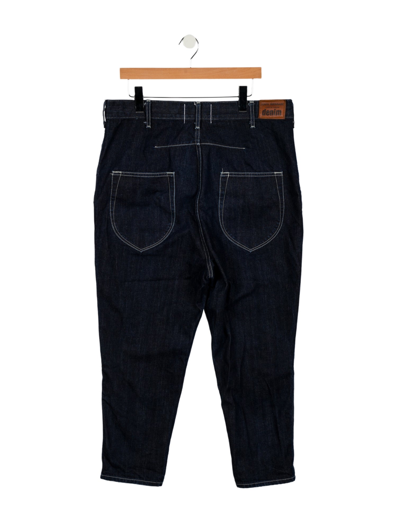 Junya Watanabe Comme des Garçons High-Rise Straight Leg Jeans