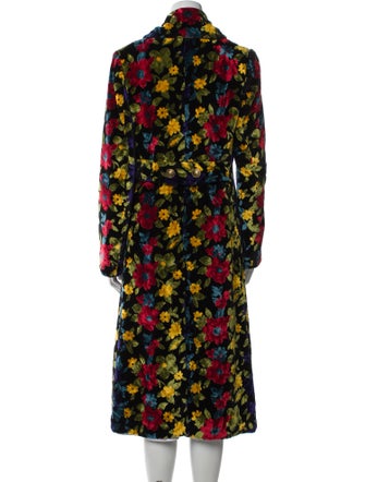 Junya Watanabe Comme des Garçons 2019 Floral Print Trench Coat