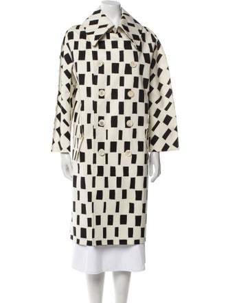 Junya Watanabe Comme de Garcons x marimekko 2018 Printed Coat