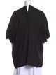 Junya Watanabe Comme des Garçons Wool V-Neck Blouse