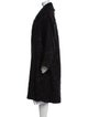 Junya Watanabe Comme des Garçons Mohair Tweed Pattern Faux Fur Coat