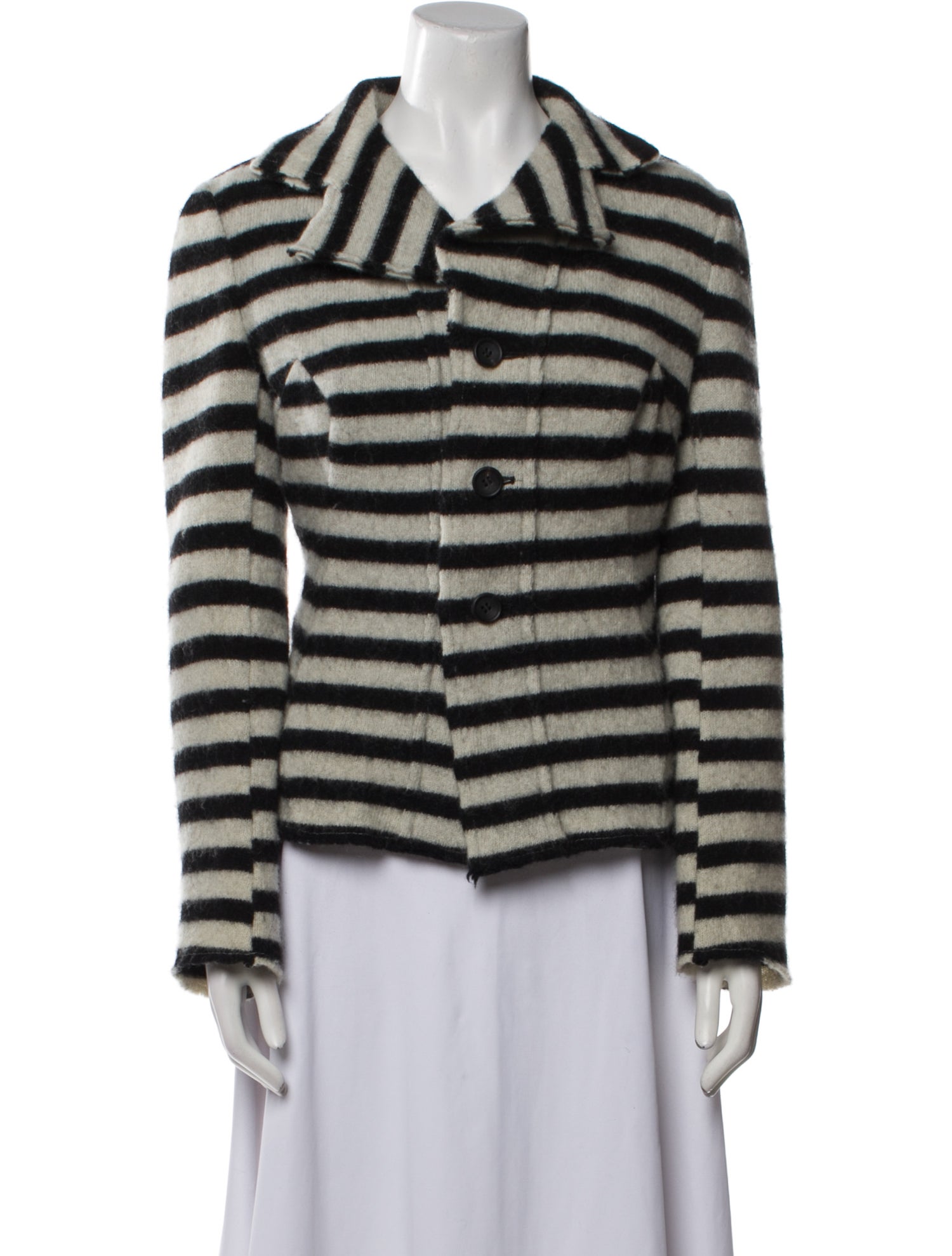 Junya Watanabe Comme des Garçons Wool Striped Jacket