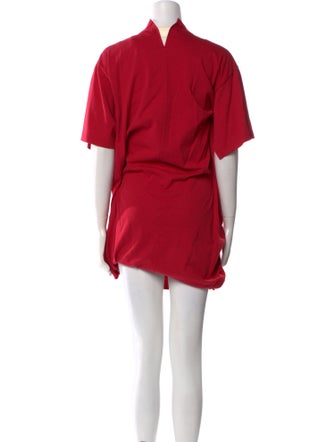 Junya Watanabe Comme des Garçons Graphic Print Mini Dress