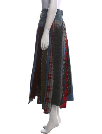 Junya Watanabe Comme des Garçons 2014 Midi Length Skirt