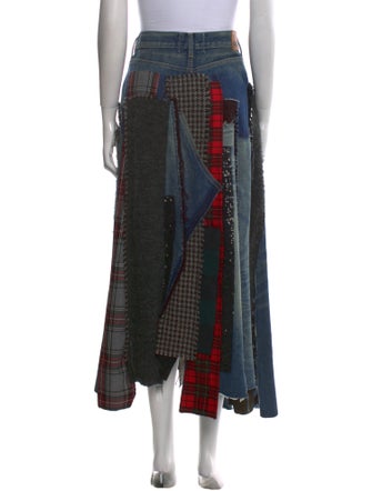 Junya Watanabe Comme des Garçons 2014 Midi Length Skirt