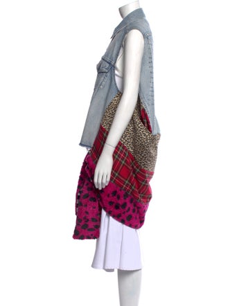 Junya Watanabe Comme des Garçons Printed Short Sleeve Tunic