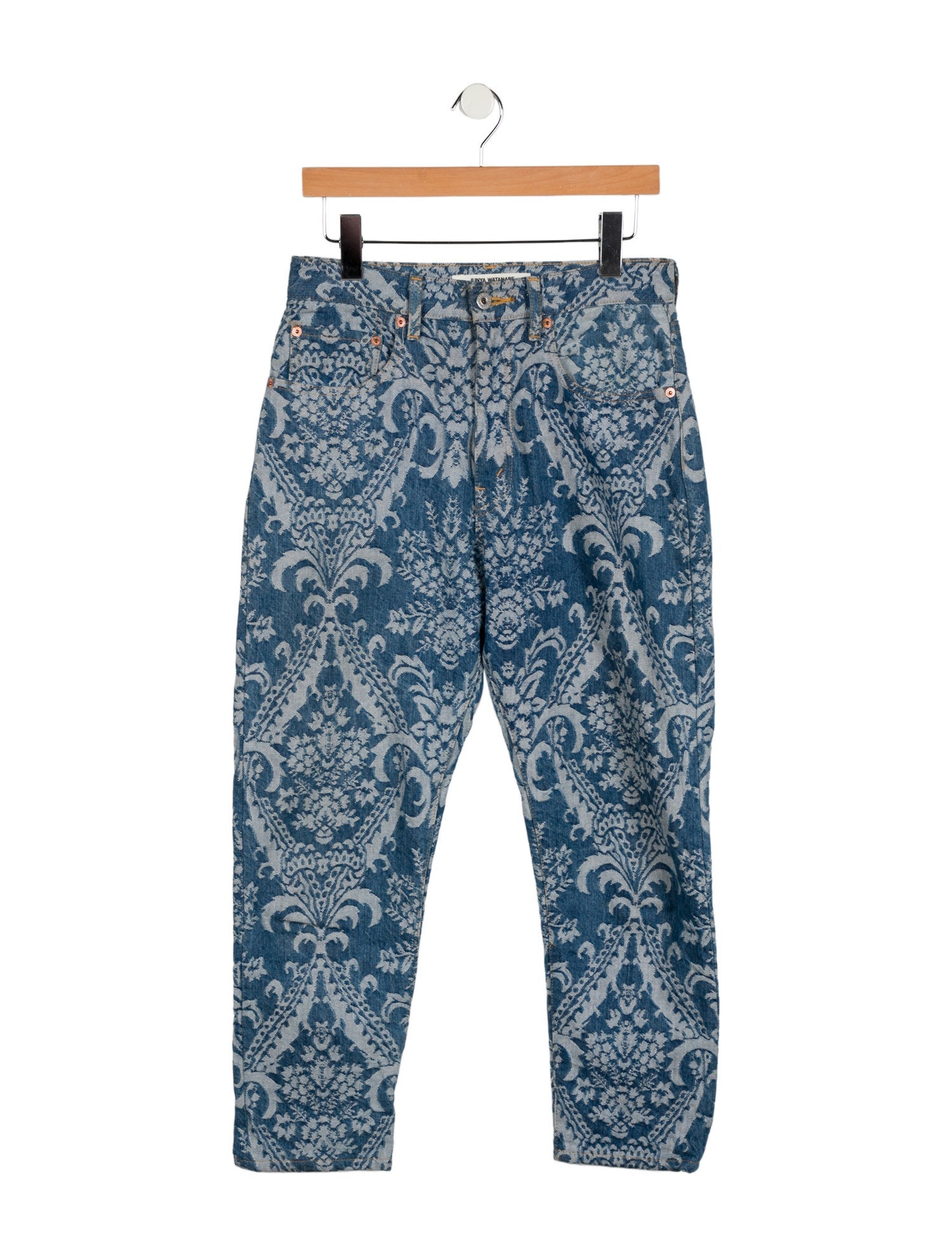 Junya Watanabe Comme des Garçons High-Rise Straight Leg Jeans