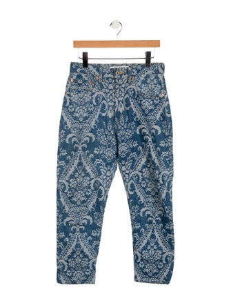 Junya Watanabe Comme des Garçons High-Rise Straight Leg Jeans