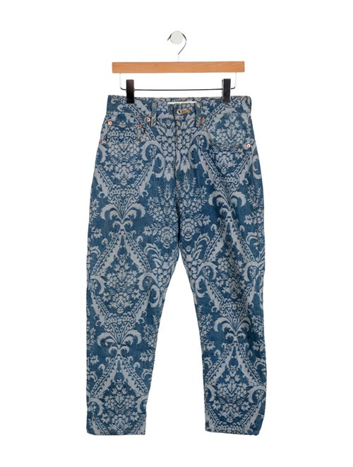 Junya Watanabe Comme des Garçons High-Rise Straight Leg Jeans