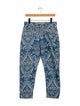 Junya Watanabe Comme des Garçons High-Rise Straight Leg Jeans