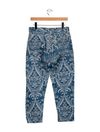 Junya Watanabe Comme des Garçons High-Rise Straight Leg Jeans