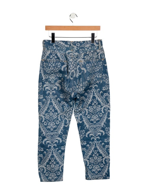 Junya Watanabe Comme des Garçons High-Rise Straight Leg Jeans