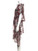 Junya Watanabe Comme des Garçons Floral Print Long Dress