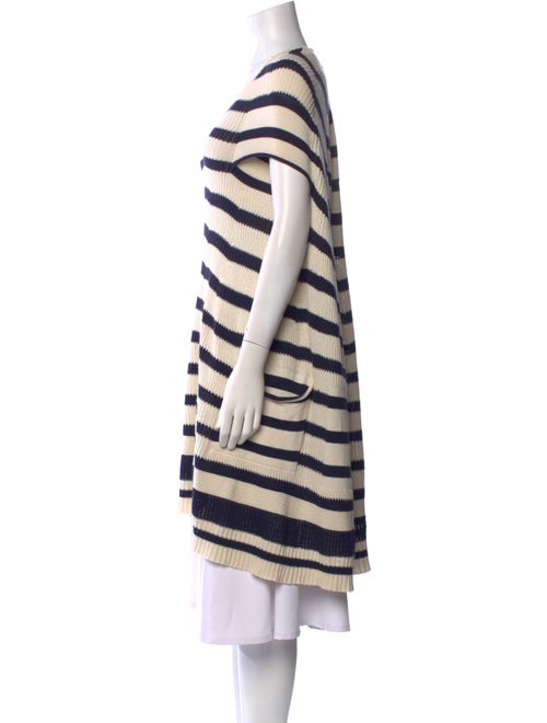 Junya Watanabe Comme des Garçons Striped Scoop Neck Sweater