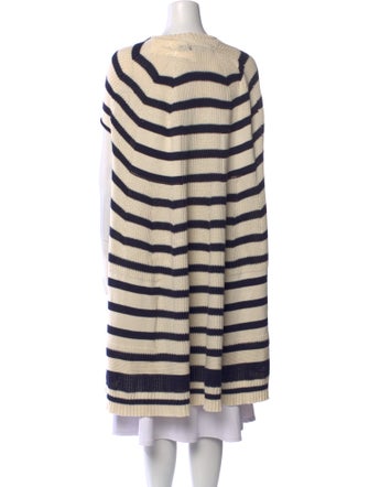 Junya Watanabe Comme des Garçons Striped Scoop Neck Sweater