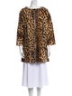 Junya Watanabe Comme des Garçons Animal Print Faux Fur Coat