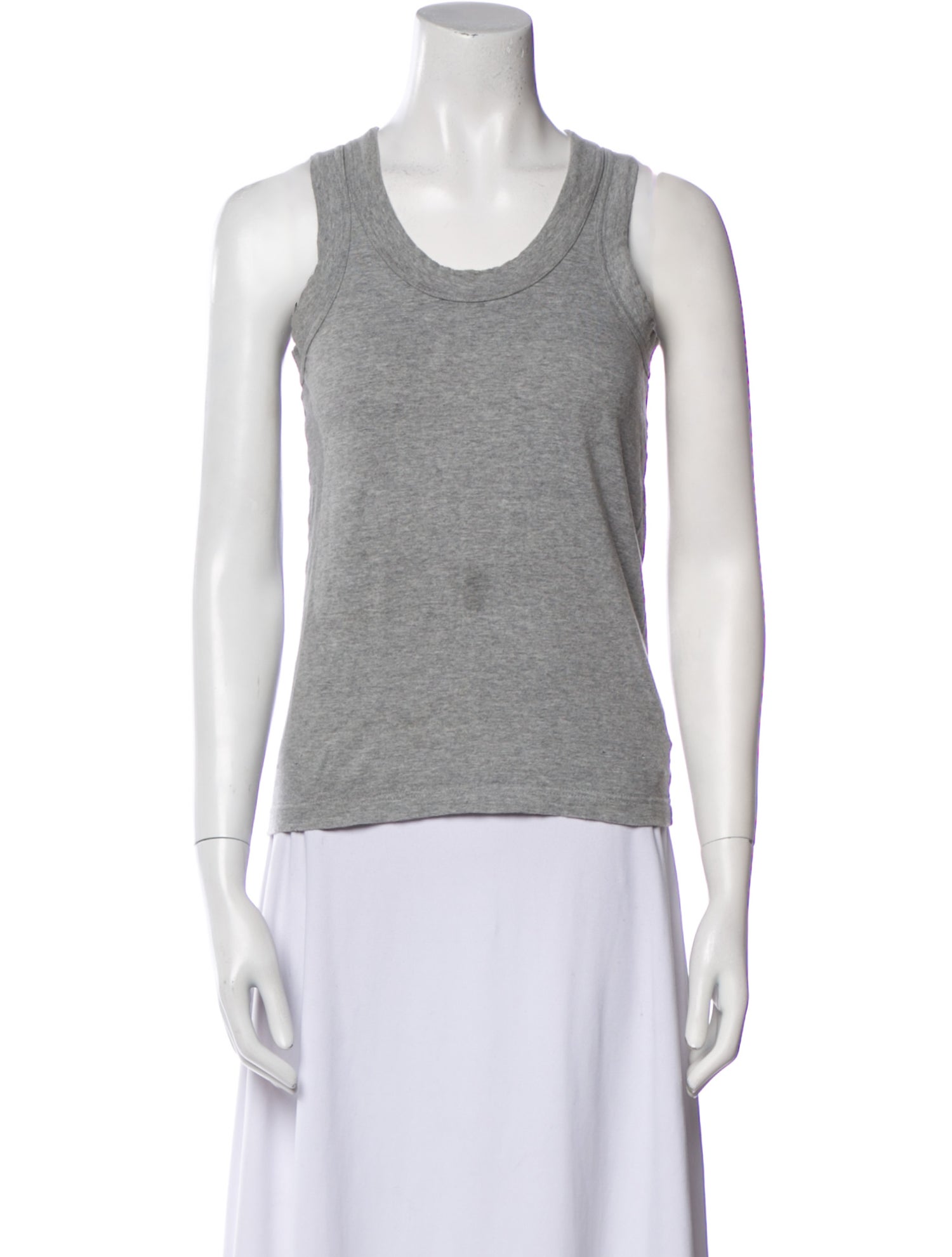 Junya Watanabe Comme des Garçons Scoop Neck Sleeveless Top