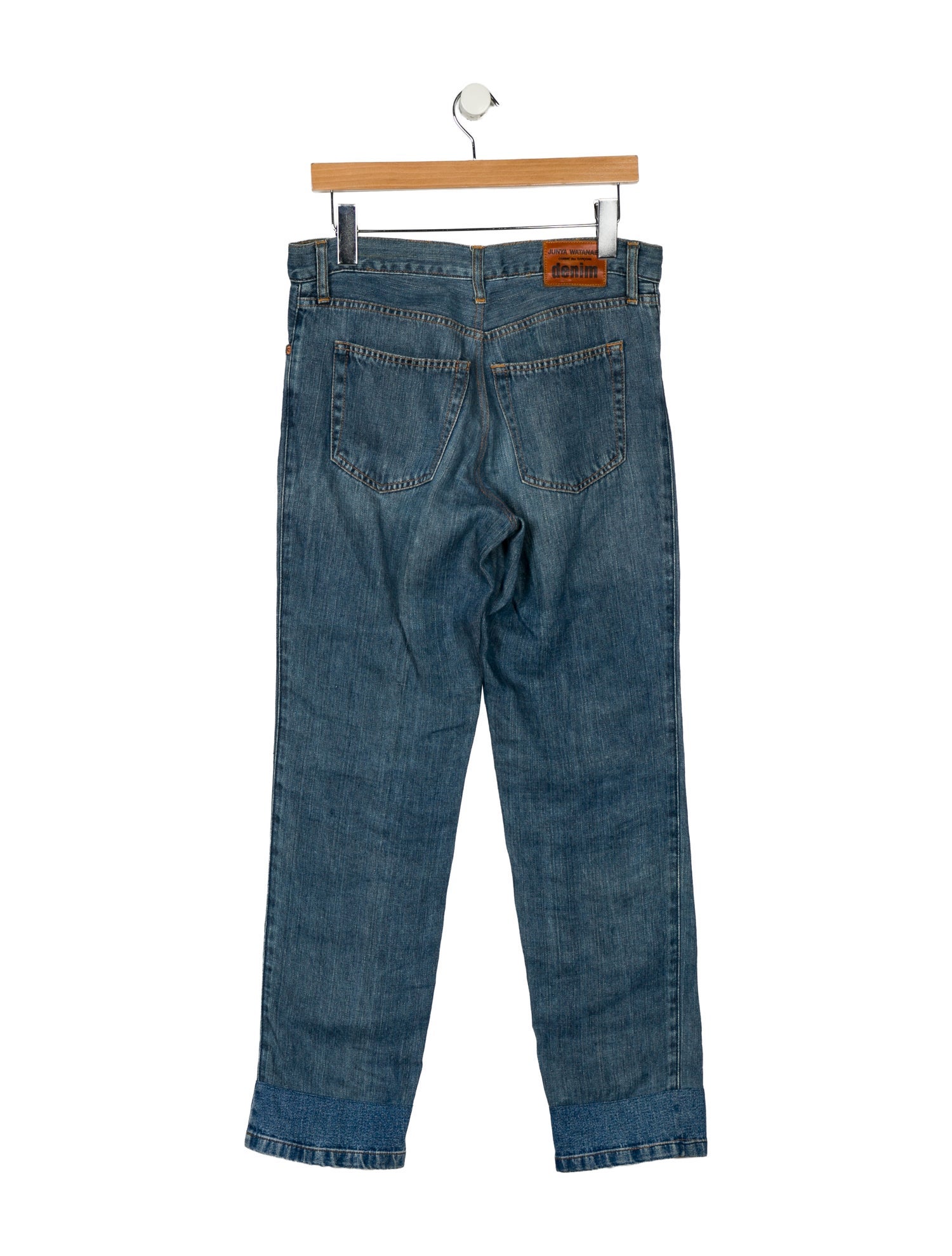 Junya Watanabe Comme des Garçons High-Rise Straight Leg Jeans