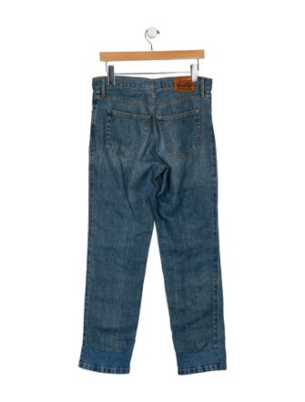 Junya Watanabe Comme des Garçons High-Rise Straight Leg Jeans
