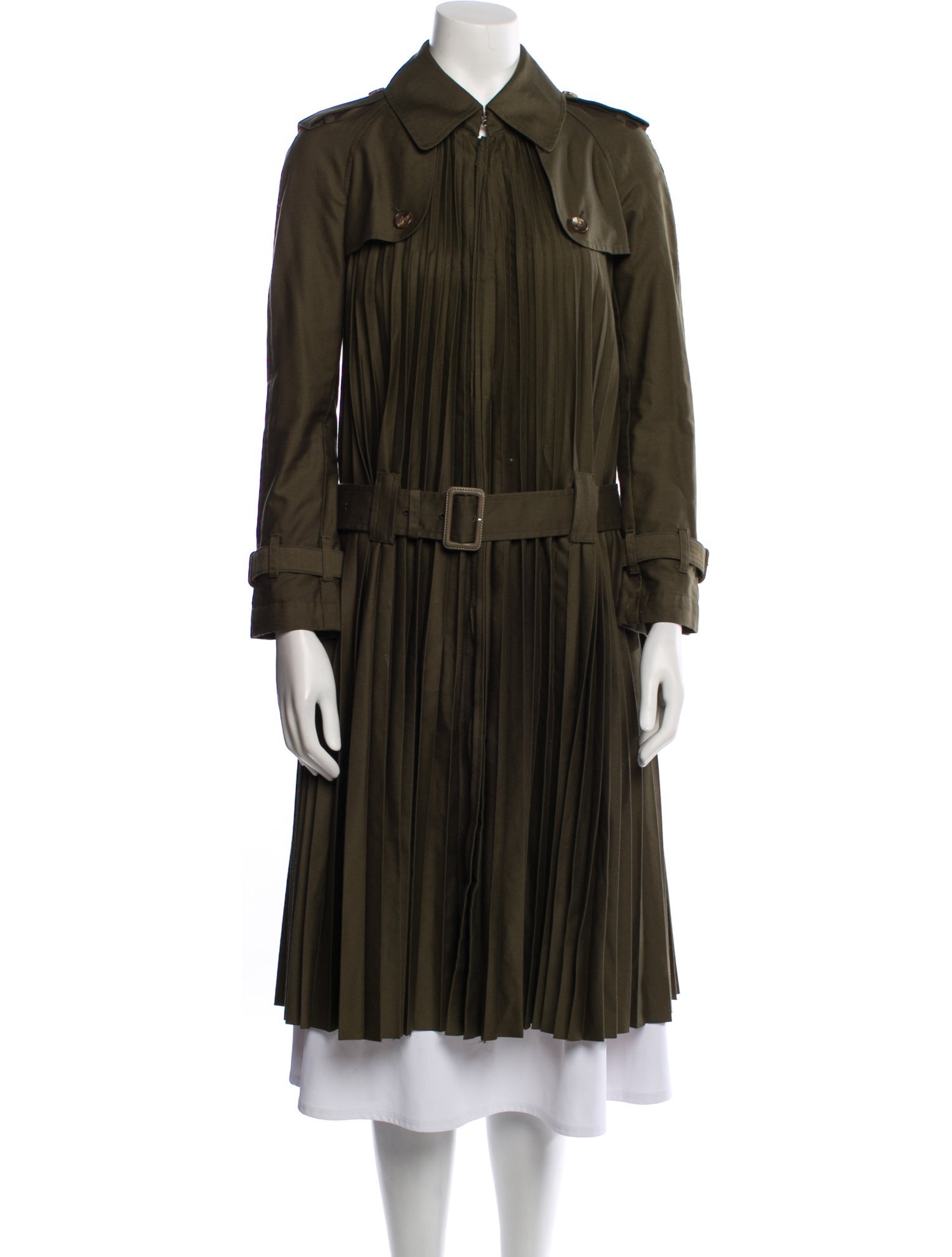 Junya Watanabe Comme des Garçons Striped Trench Coat