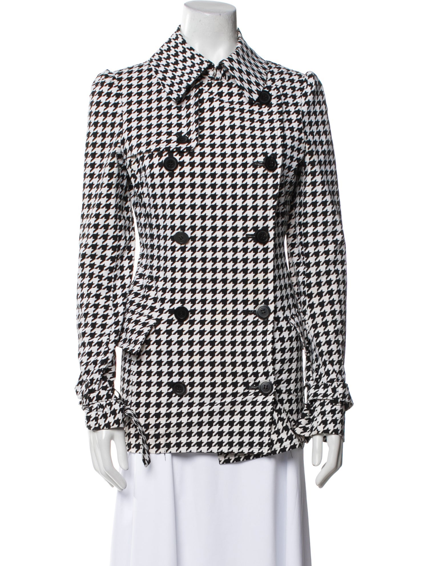 Junya Watanabe Comme des Garçons Houndstooth Print Jacket