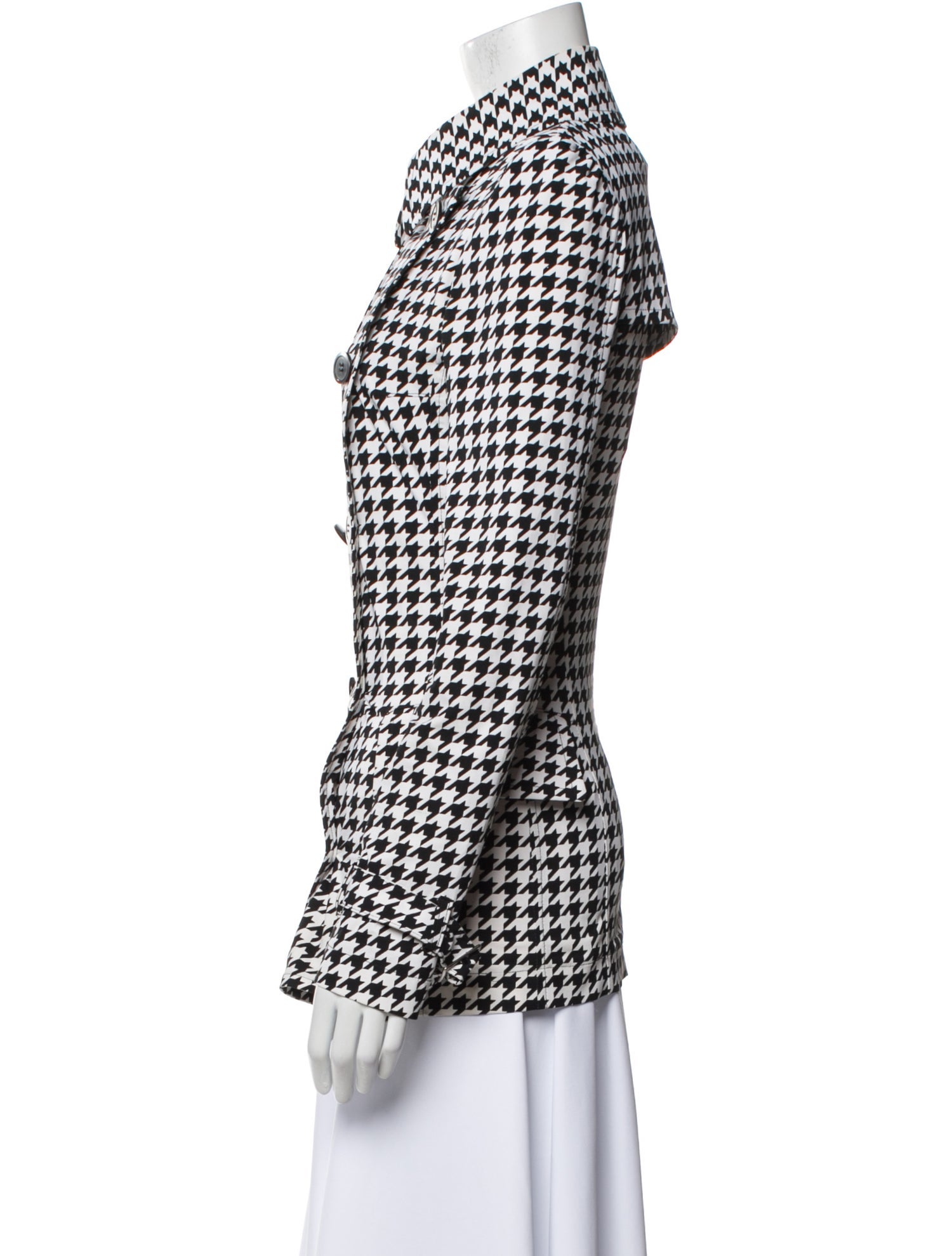 Junya Watanabe Comme des Garçons Houndstooth Print Jacket
