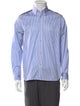 Junya Watanabe Comme des Garçons Striped Long Sleeve Dress Shirt