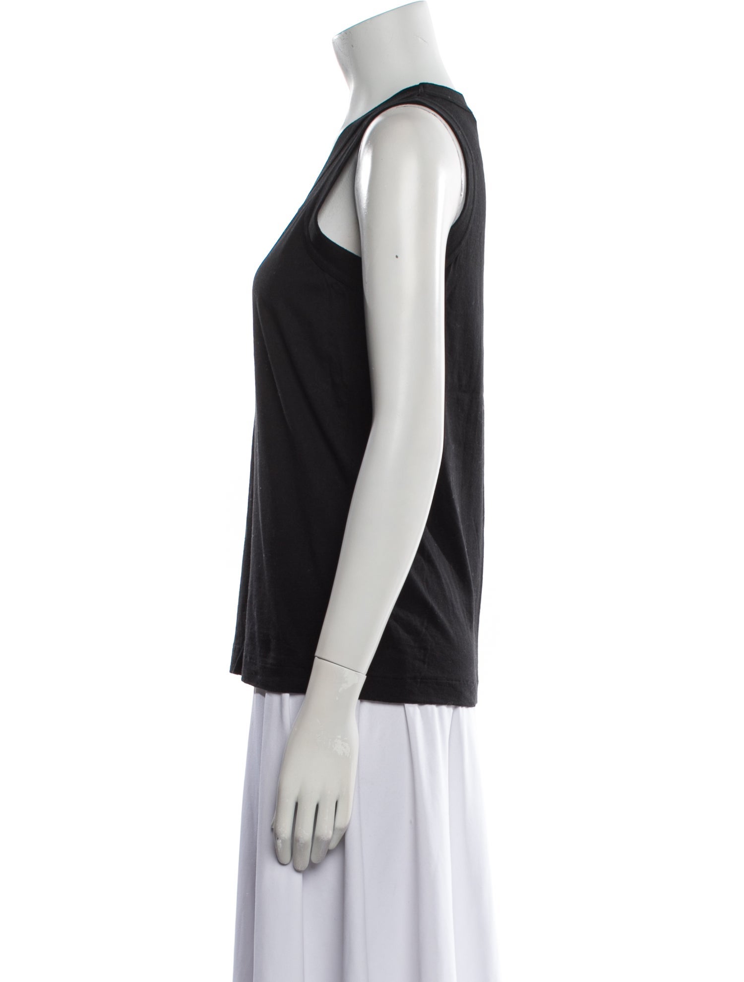 Junya Watanabe Comme des Garçons Scoop Neck Sleeveless Top