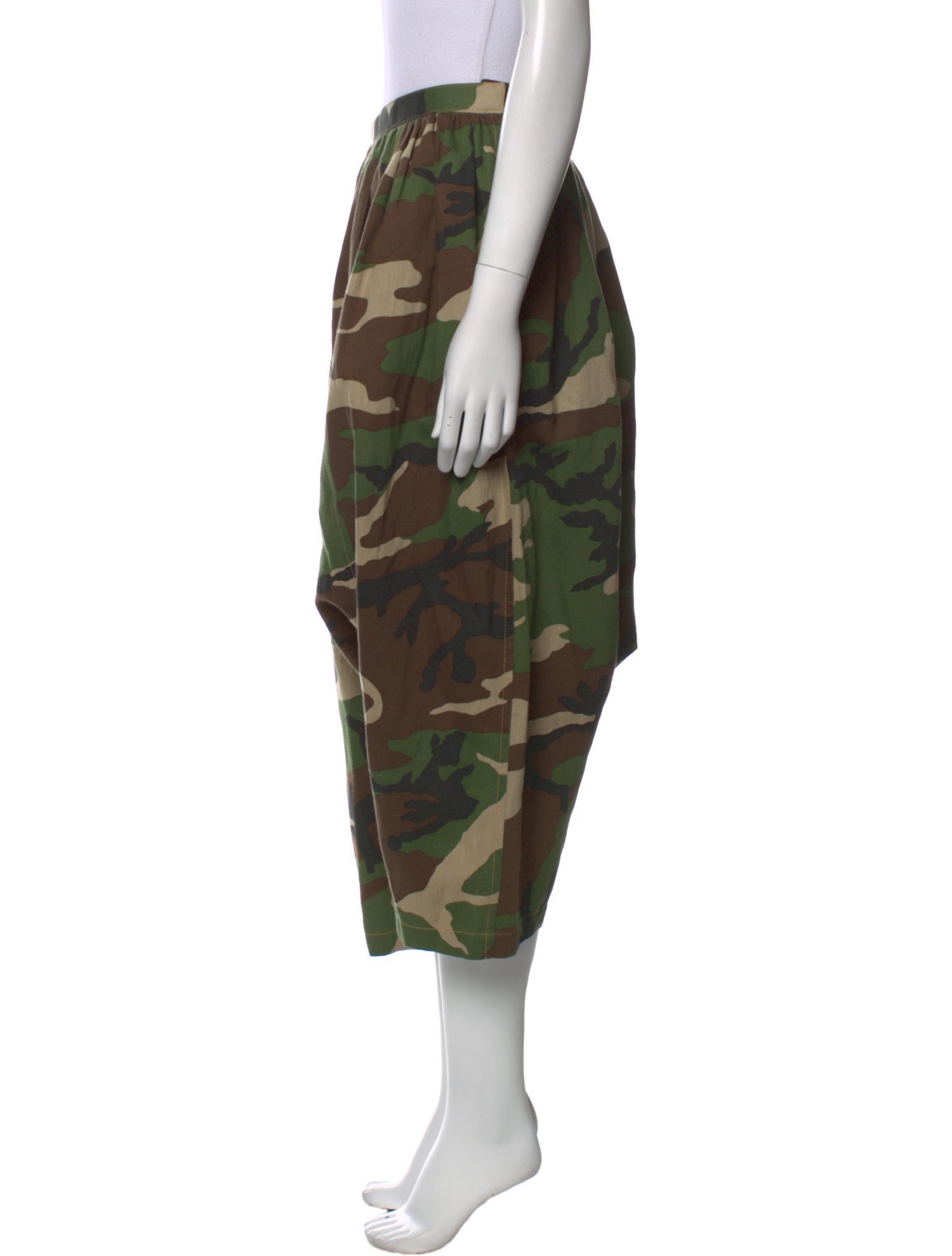 Junya Watanabe Comme des Garçons Camouflage Print Wide Leg Pants