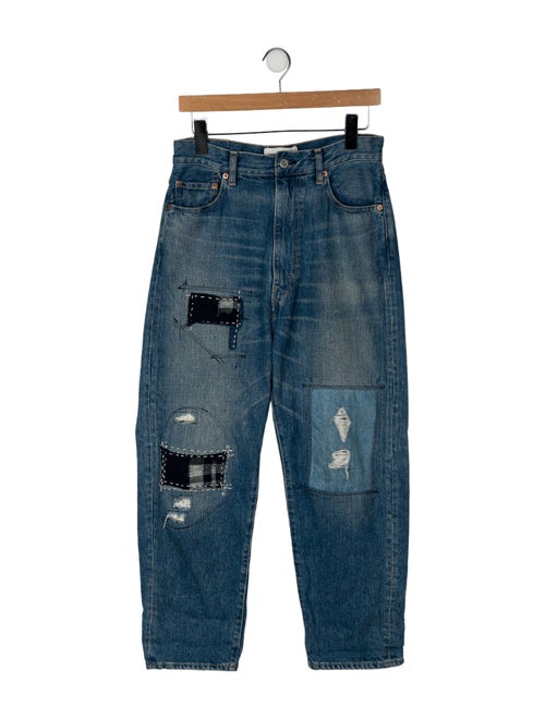 Junya Watanabe Comme des Garçons High-Rise Straight Leg Jeans