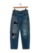 Junya Watanabe Comme des Garçons High-Rise Straight Leg Jeans