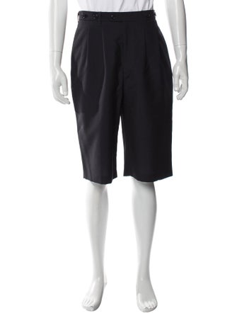 Junya Watanabe Comme des Garçons MAN Wool Flat Front Shorts
