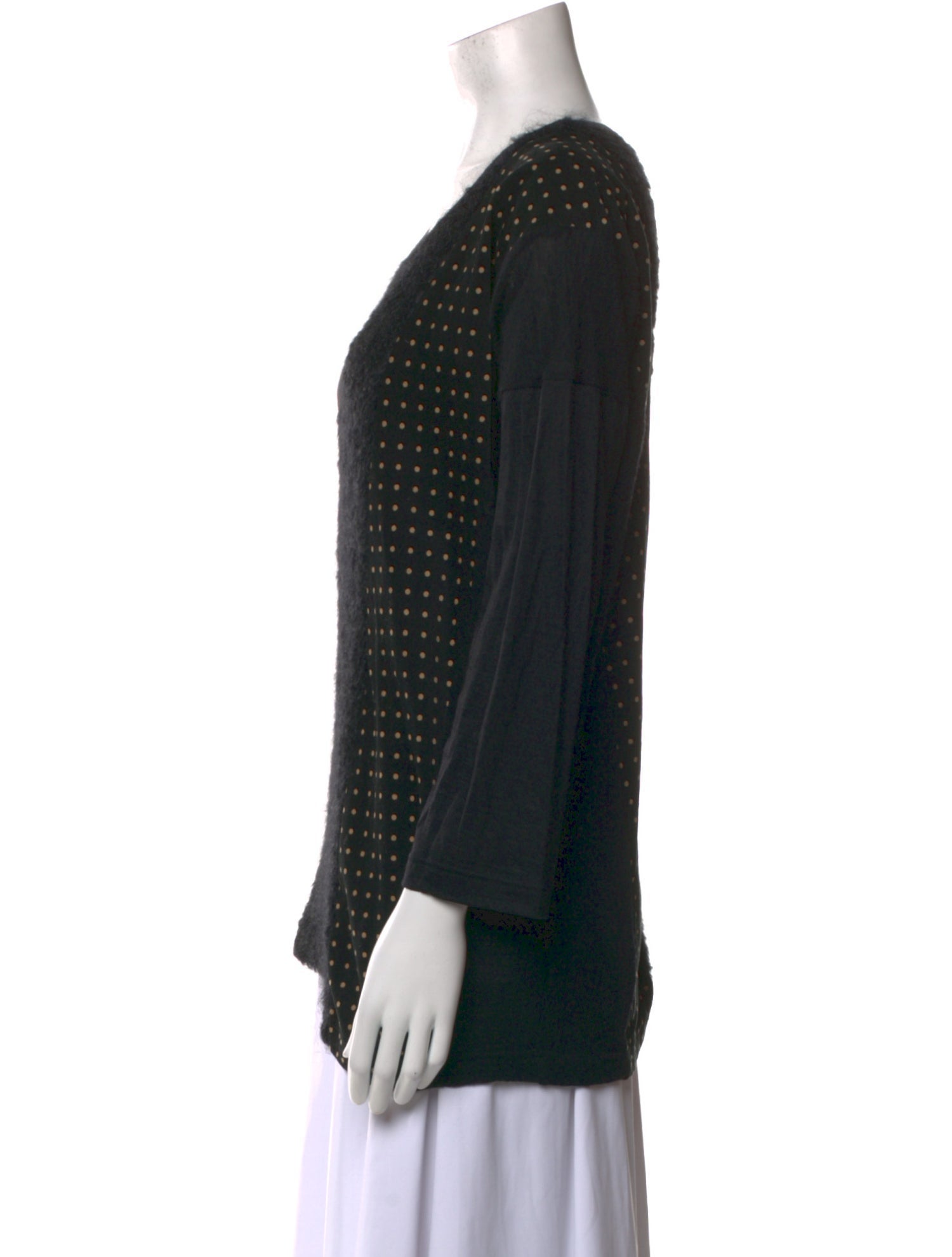 Junya Watanabe Comme des Garçons Wool Scoop Neck Sweater