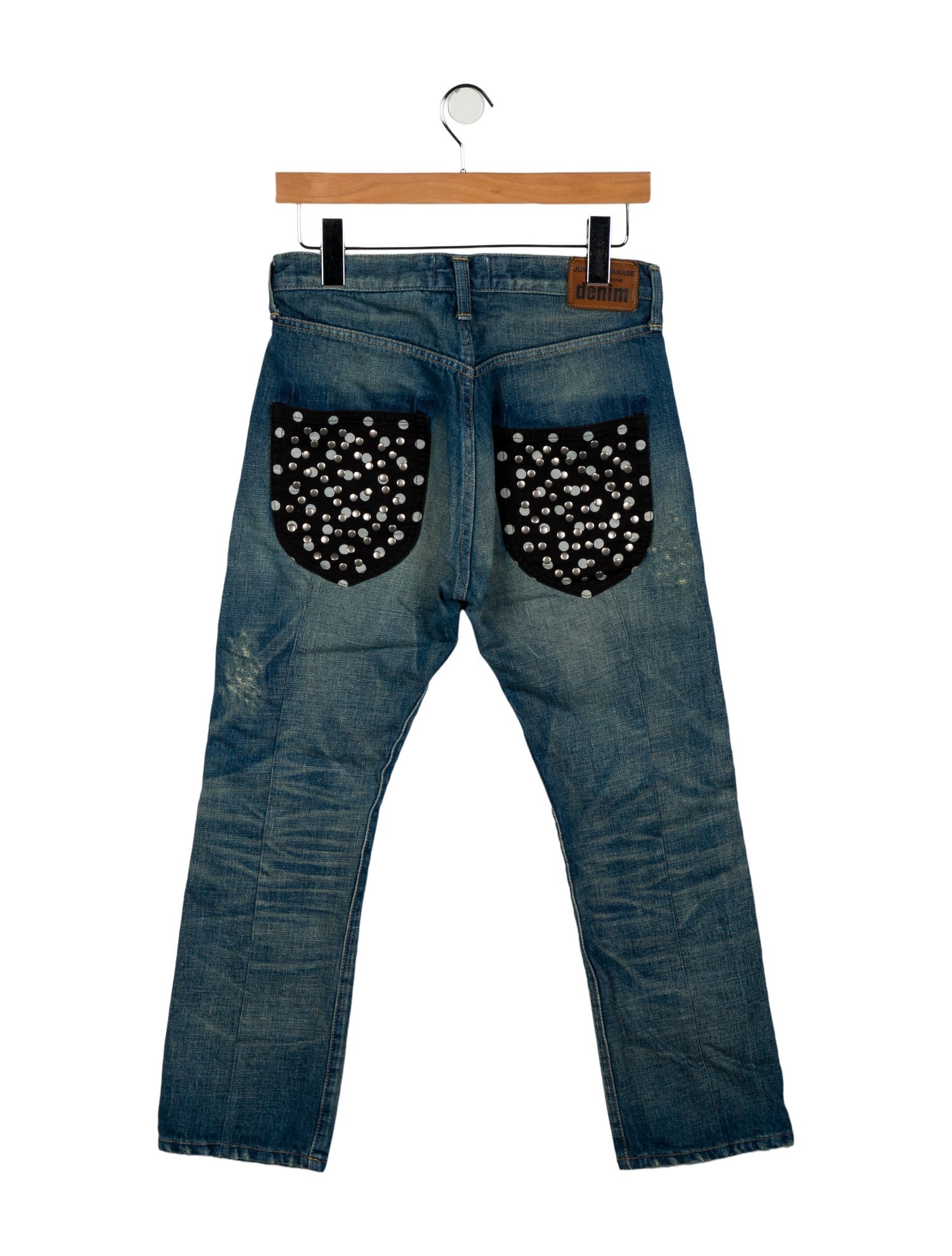 Junya Watanabe Comme des Garçons Mid-Rise Straight Leg Jeans